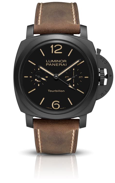 panerai luminor 1950 tourbillon gmt ceramica price|luminor panerai 1950 price.